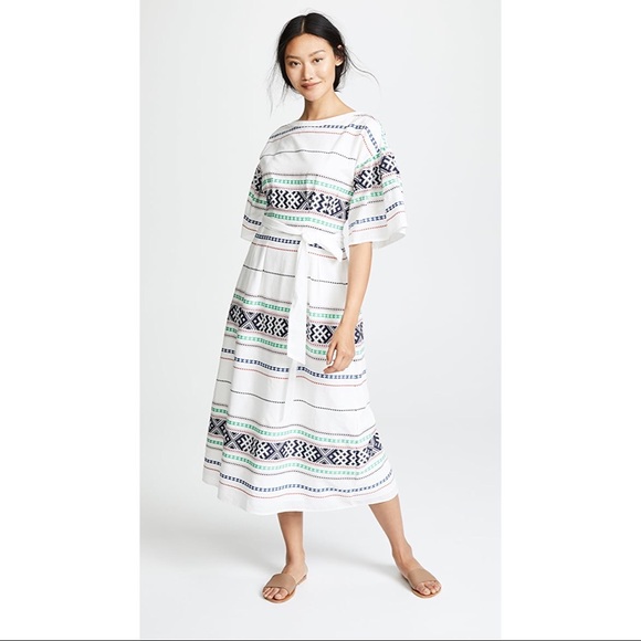 Joie Dresses & Skirts - JOIE | Lilianaly Embroidered Midi Dress Maxi B87